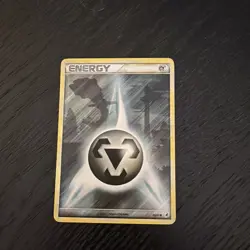 Pokemon TCG Metal Energy 95/95 Reverse Holo Bleed NM/M Steelix Rare Card - Image 1