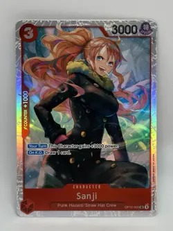 Sanji OP10-005 SR Royal Blood - ONE PIECE Card Game English - Image 1