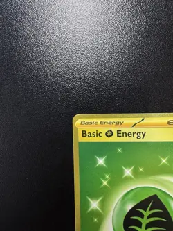 Pokemon Basic Grass Energy 278/193 PALdea Evolved Full Art Foil Card - Image 3