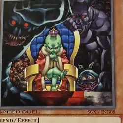 Yu-Gi-Oh! King SGX3-ENG08 Speed Duel GX Duelists of Shadows Fiend Effect Card - Image 1