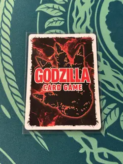 Godzilla EGZ24 RP Poster Holo Foil Godzilla VS Megaguirus Card Game 1st Edition - Image 2