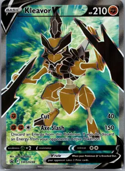 Kleavor V (Full Art) Promo SWSH: Sword & Shield Promo Cards SWSH248 - Image 1
