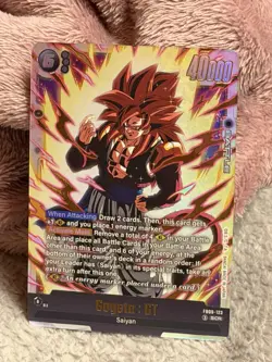 Bandai Gogeta : GT SCR Foil Full Art Dragon Ball Super Card Game FB09-123 - Image 2