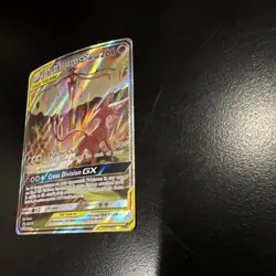Pokemon TCG Espeon & Deoxys GX TAG TEAM Holo Promo Card SM240 Basic Psychic - Image 2