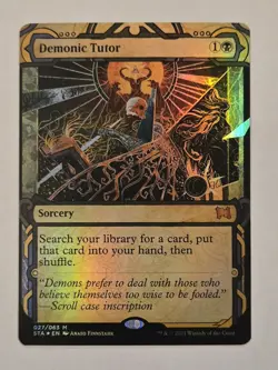 MTG - Demonic Tutor - Strixhaven: Mystical Archives (Foil) (NM) - Image 1