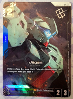 Jegan Alternate Art Winner Foil - GD01-016 C NM - Gundam TCG Card Game - Image 1