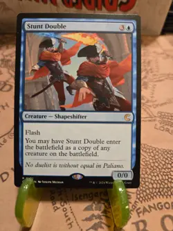 MTG Stunt Double Ravnica: Clue Edition Regular Rare NM - Image 1