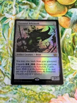Perennial Behemoth (Foil) MTG: The Brothers' War Pack Fresh - Image 1