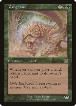 MTG Pangosaur ** Mercadian Masques ** English (LP) - Image 1