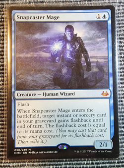 2017 MTG Modern Masters MM3 Snapcaster Mage #050 Mythic Rare NM - Image 1