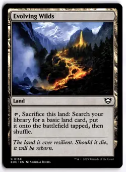 Evolving Wilds NM EOC Commander: Edge of Eternities MTG - Image 1