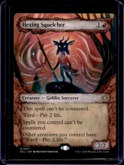 2026 Magic The Gathering Lorwyn Eclipsed Hexing Squelcher Showcase #0317 - Image 1