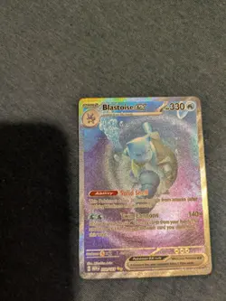Pokemon TCG Blastoise EX Sir 200/165 Scarlet & Violet 151 - Image 1