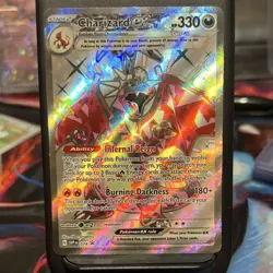Pokemon TCG - Charizard EX 074 SV Promo - Holo Black Star Promo - NM - Image 1
