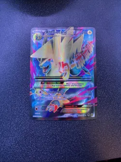 Mega M Manectric EX 24a/119 Phantom Forces Alt Art Promo Pokemon Card - Image 1