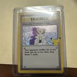 Pokemon TCG Imposter Professor Oak Celebrations: Classic Collection 73/102 Holo - Image 1