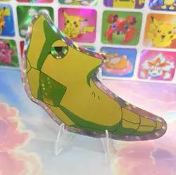 Pokemon Vintage Pocket Monsters Vending HOLO Prism Sticker 1996 Nintendo Metapod - Image 4