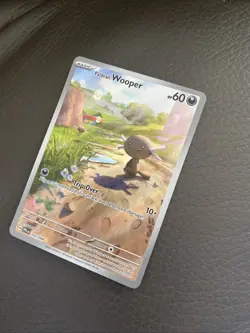 Paldean Wooper 102/094 | Phantasmal Flames | Full Art NM | Pokemon - Image 3