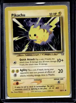 2000 Pokemon Neo Genesis Pikachu #70/111 - Image 1