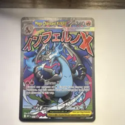 Pokemon Mega Charizard X EX Promo Holo 023 Me: Mega Evolution 360 HP - Image 1