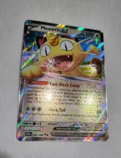 Pokemon TCG Perfect Order Meowth EX 062/088 Double Rare English - Image 3