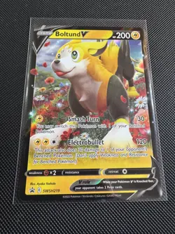 Pokemon TCG Black Star Promom Boltund V - Image 1