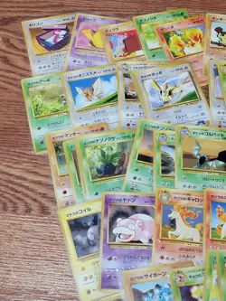 Pokemon 85 Card Vintage Japanese WOTC Era Lot Common/Uncommon Bulk - Image 2