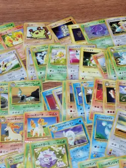 Pokemon 85 Card Vintage Japanese WOTC Era Lot Common/Uncommon Bulk - Image 3