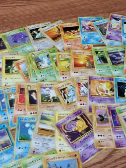 Pokemon 85 Card Vintage Japanese WOTC Era Lot Common/Uncommon Bulk - Image 4