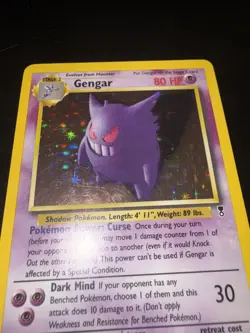 Pokemon Gengar 11/110 Legendary Collection Holo LP Rare Unlimited - Image 2