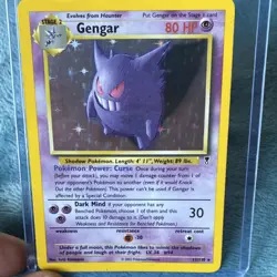 Pokemon Gengar Legendary Collection Holo Rare 11/110 Stage 2 80HP English - Image 1