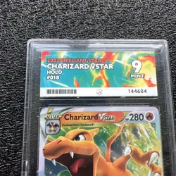 Pokemon TCG Charizard VSTAR SWSH Brilliant Stars 18/172 Psa 9 - Image 3