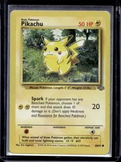 1999 Pokemon Jungle Pikachu #60/64 - Image 1