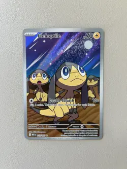 Helioptile Pokemon Mega Evolution 143/132 Illustration Rare Full Art Holo NM - Image 3