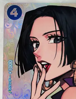 Boa Hancock One Piece Trading Card OP01-078 OP04 SR SP Special Parallel Card - Image 2