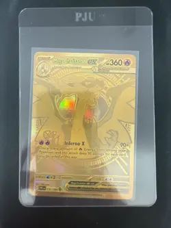 Mega Charizard X EX #130/094 - 2025 Pokemon ME Phantasmal Flames - NM !! - Image 2
