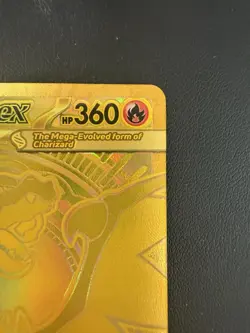 Mega Charizard X EX #130/094 - 2025 Pokemon ME Phantasmal Flames - NM !! - Image 3