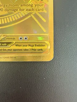 Mega Charizard X EX #130/094 - 2025 Pokemon ME Phantasmal Flames - NM !! - Image 4