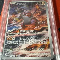 Groudon #199 - Illustration Rare - 2023 Pokemon PAR EN - PSA 9 - MINT - Image 2