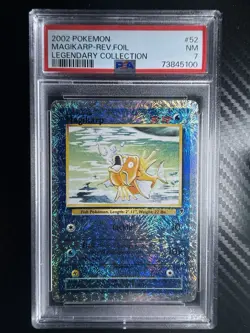 PSA 7 Magikarp Reverse Holo 52/110 - Pokemon Legendary Collection - Image 1