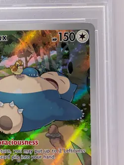 Pokemon Snorlax 151 Pokemon Full Art Promo SVP EN 051 - PSA 9 Mint - Image 2