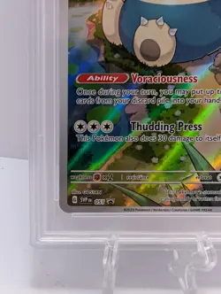 Pokemon Snorlax 151 Pokemon Full Art Promo SVP EN 051 - PSA 9 Mint - Image 4