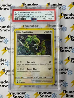 Rayquaza Holo #029 Premium Collection Sea & Sky 2024 Pokemon PSA 10 142774387 - Image 1
