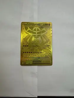 Pokemon TCG Mega Zygarde EX Gold Hyper Rare 124/088 Perfect Order English - Image 3