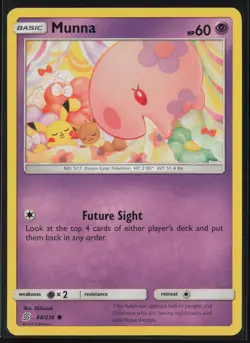 Munna 88/236 Pokemon Unified Minds Common Near Mint - Image 1
