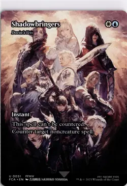MTG FINAL FANTASY: Through the Ages FOIL Shadowbringers - Dovin's Veto (Showcase - Image 1