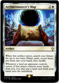 Archaeomancer's Map [Commander: Final Fantasy] MTG NM/M ⚪ - Image 3