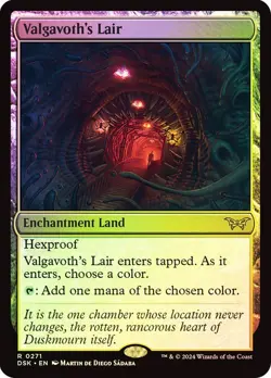 Valgavoth's Lair Duskmourn: House of Horror Foil NM MTG Magic - Image 1