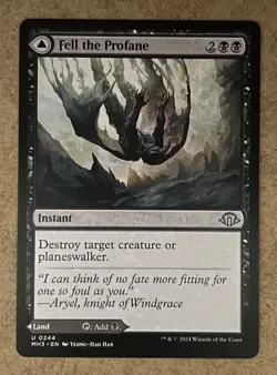 Fell the Profane Modern Horizons 3 - NM MTG - Image 1