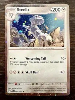 Steelix 093/132 - Cosmos Holo - Perfect Order Blister Promo - Pack Fresh - Image 1